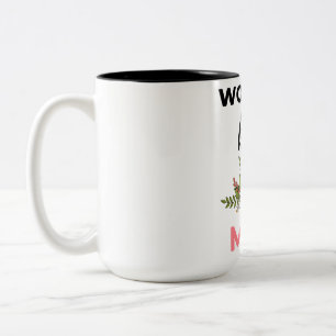 World's Best Mom black Two-Tone Coffee Mug