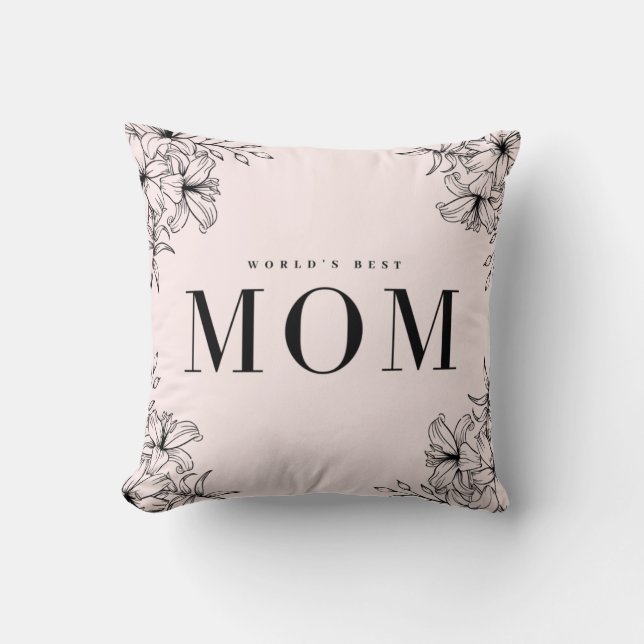WORLD'S BEST MOM CUSHION (Front)