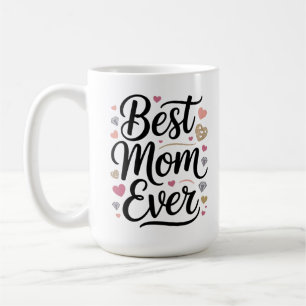 World's Best Mom Diamonds Coffee Mug