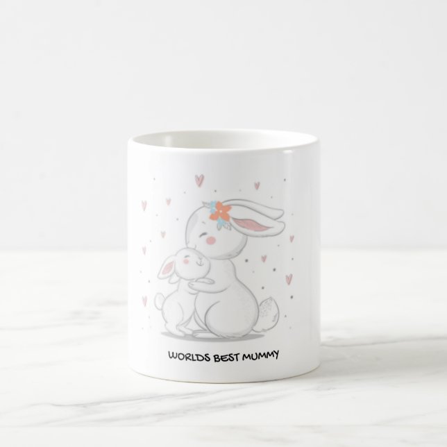 Worlds best Mommy Classic Mug, 325 ml Coffee Mug (Center)