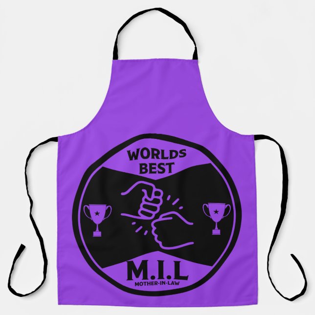 Worlds Best Mother-In-Law Apron (Front)