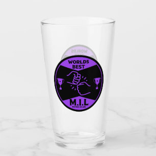 Worlds Best Mother-In-Law Glass