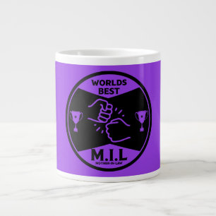 Worlds Best Mother-In-Law Large Coffee Mug