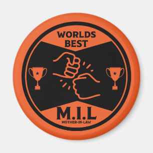 Worlds Best Mother-In-Law Magnet
