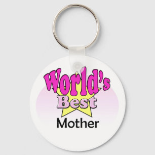World's Best Mother Key Ring