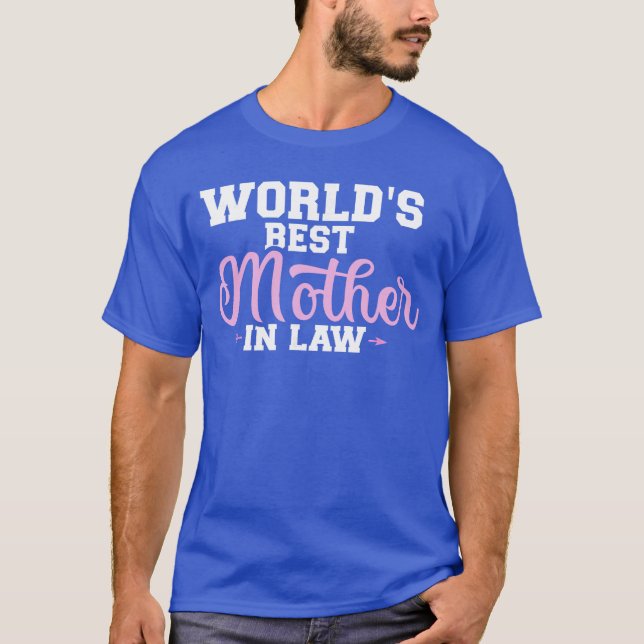 Worlds Best MotherinLaw girl T-Shirt (Front)