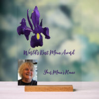 World's Best Mum Award Iris