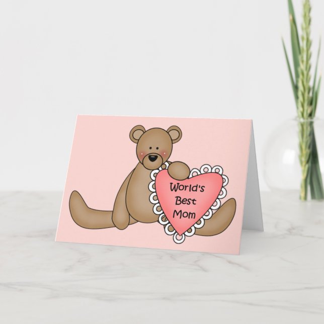 World's Best Mum Card (Front)