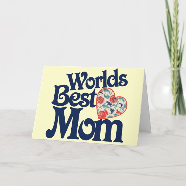 Worlds Best Mum Card (Front)