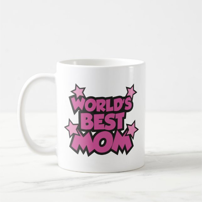 World's Best Mum Coffee Mug (Left)