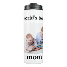 World's Best Mum Custom Photo