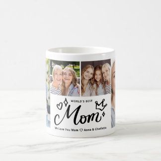 World's Best Mum Ever Photo Collage Mother's Day Coffee Mug
