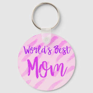World's Best Mum Key Ring