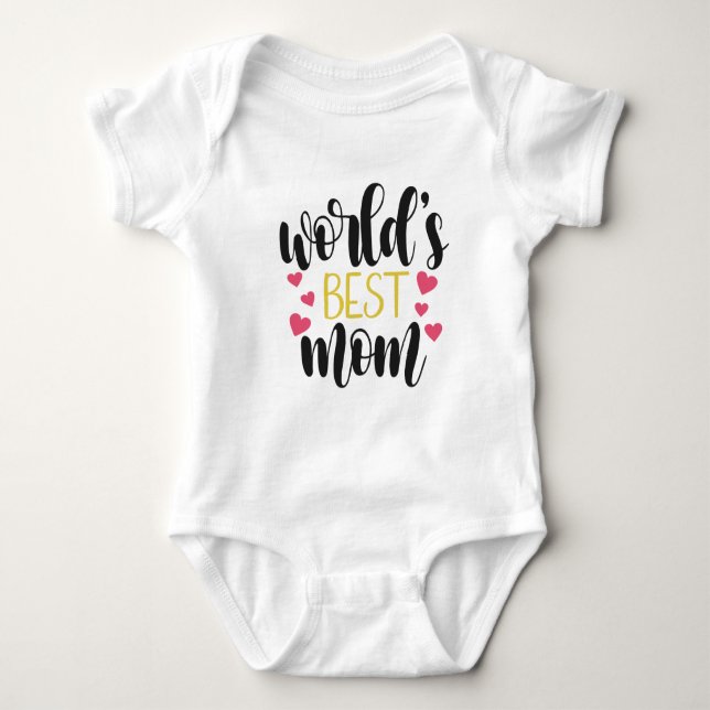 World's Best Mum Mother's Day | Bodysuit (Front)