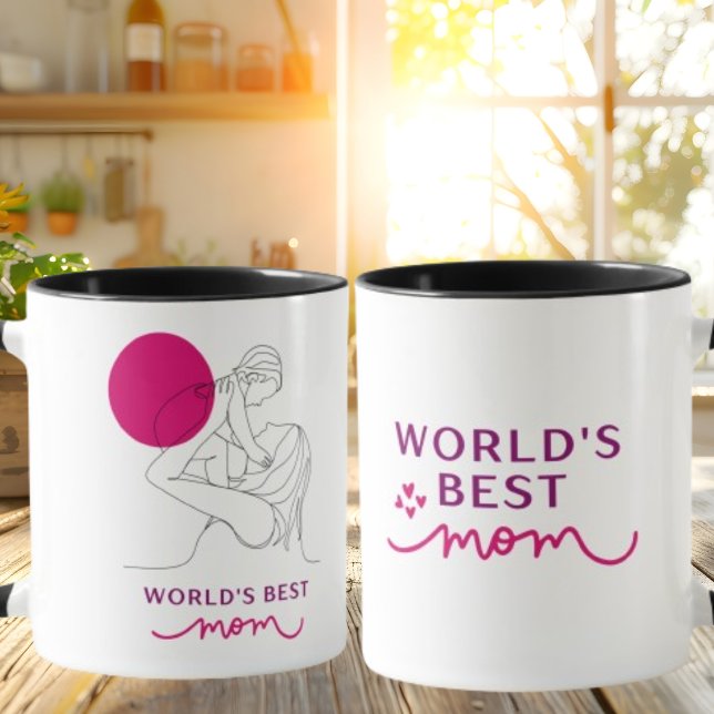World's Best Mum Mother's Day Coffee Mug (Creator Uploaded)