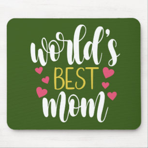 World's Best Mum Mother's Day Mousepad