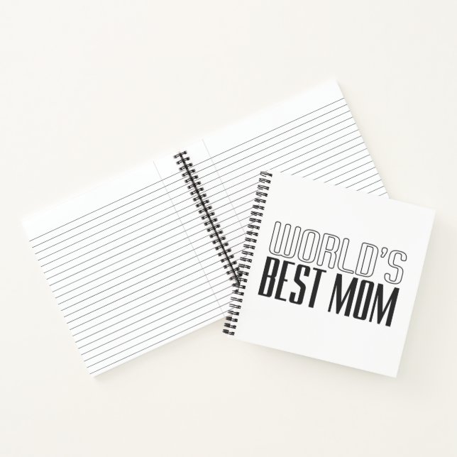 World's Best Mum Mother's Day | Notebook (Inside)