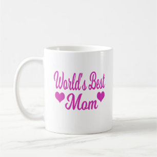 World's Best Mum Pink Coffee Mug