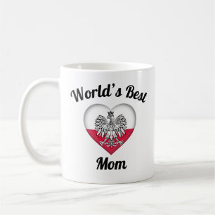World's Best Mum Polish Coffee Mug
