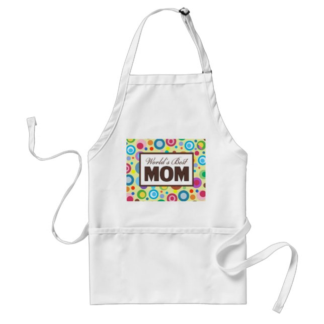 World's Best Mum Standard Apron (Front)