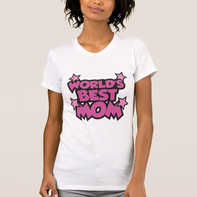 World's Best Mum T-Shirt (Front)