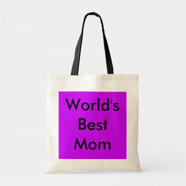 World's Best Mum Tote (Front)