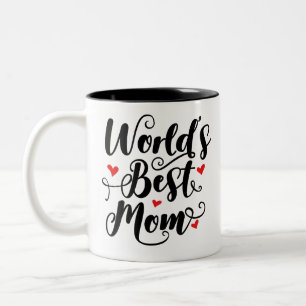 World's Best Mum Two-Tone Coffee Mug