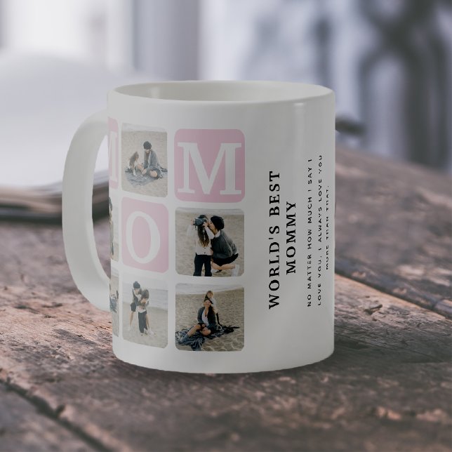World's Best Mummy' Photo Collage Coffee Mug (Creator Uploaded)