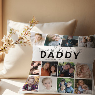 Worlds Best Mummy   Photo Collage Cushion