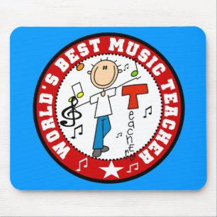 World's Best Music Teacher Mouse Pad