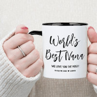 World's Best Nana Grandkids Names