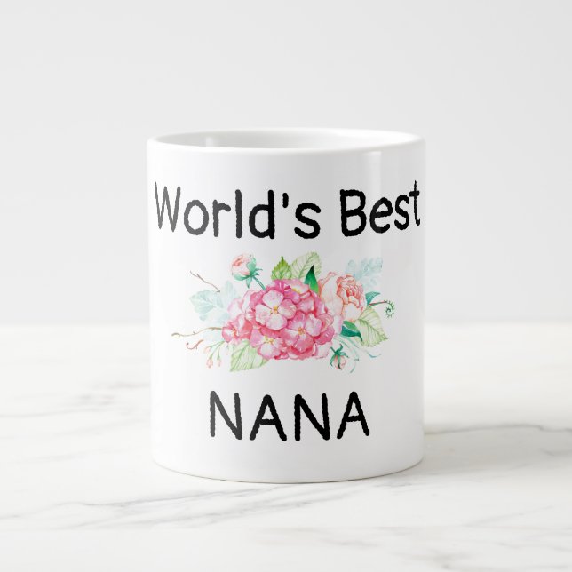 World's Best Nana Large Coffee Mug (Front)