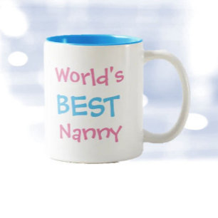 World's BEST Nanny mug