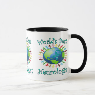 World's best Neurologist with TN awareness ribbon. Mug