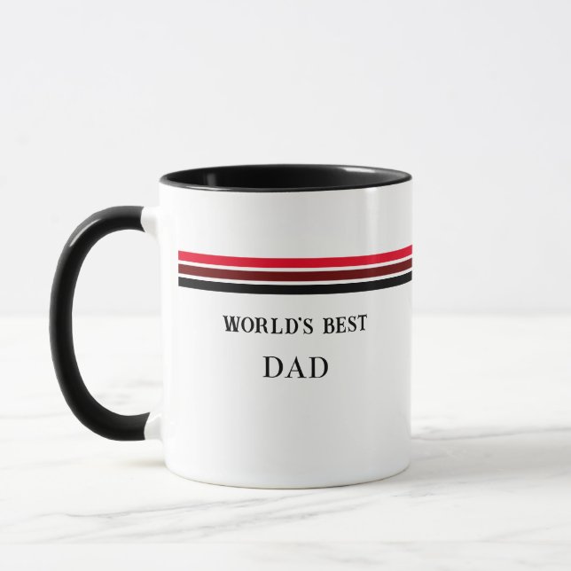 World's Best New Dad  Birthday Husband Gift Mug (Left)