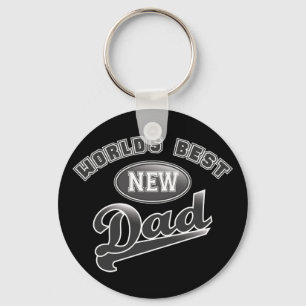 World's Best New Dad Key Ring