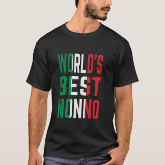 World's Best Nonno Grandpa Birthday Father's Day T-Shirt