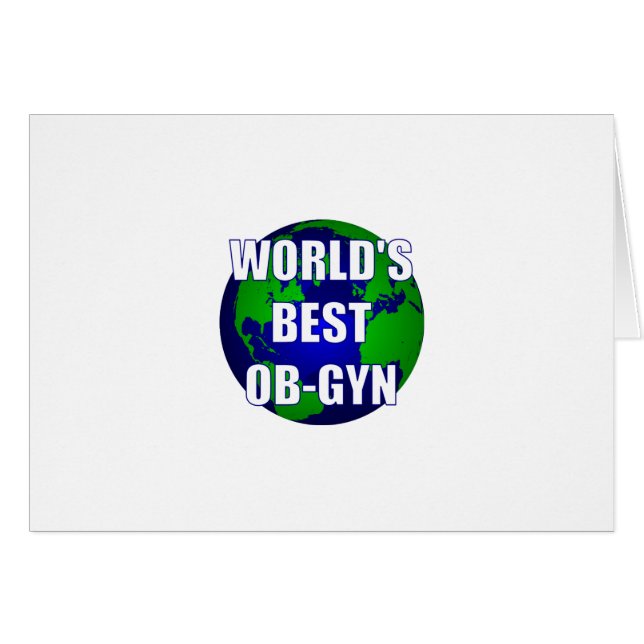 World's Best OB-GYN (Front Horizontal)