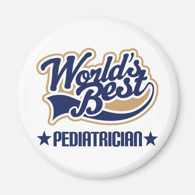 Worlds Best Paediatrician Magnet (Front)