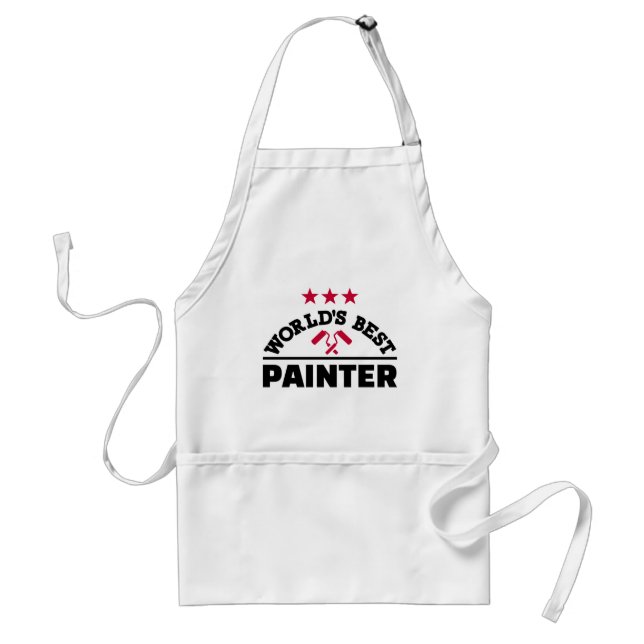 World's best Painter Standard Apron (Front)