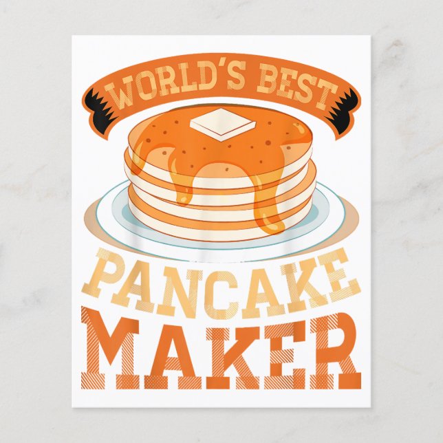 World's Best Pancake Maker - Funny Pancake Maker (Front)