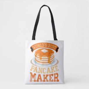 World's Best Pancake Maker - Funny Pancake Maker Tote Bag