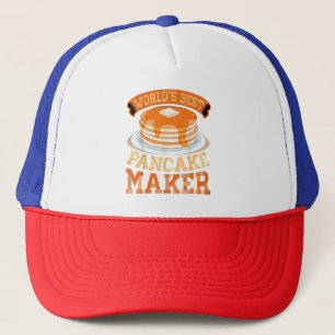 World's Best Pancake Maker - Funny Pancake Maker Trucker Hat