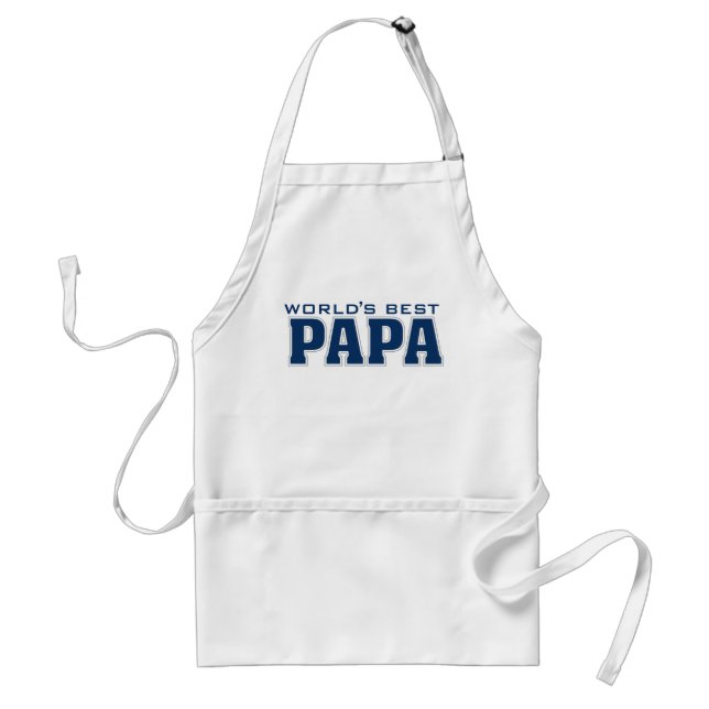 World's Best Papa Apron (Front)