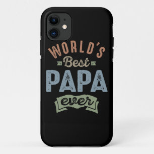 Worlds Best Papa iPhone 11 Case