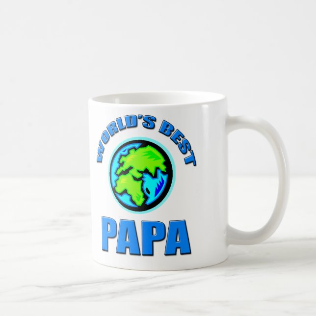 World's Best Papa Coffee Mug (Right)