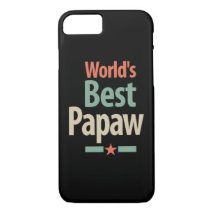 World's Best Papaw Father Gift iPhone 8/7 Case