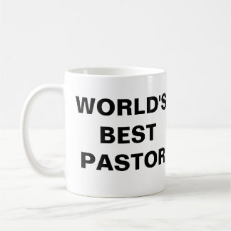 World's Best Pastor Coffee Mug