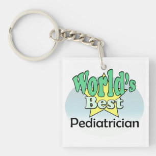 World's best Pediatrician Key Ring