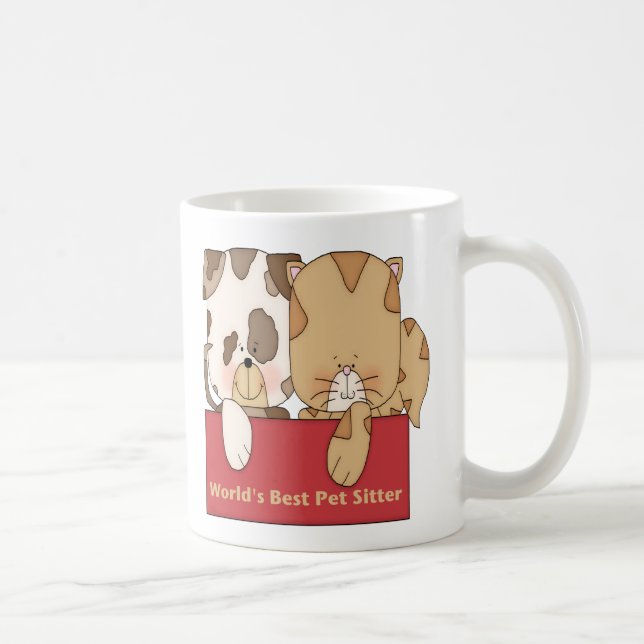 World's Best Pet Sitter Coffee Mug (Right)